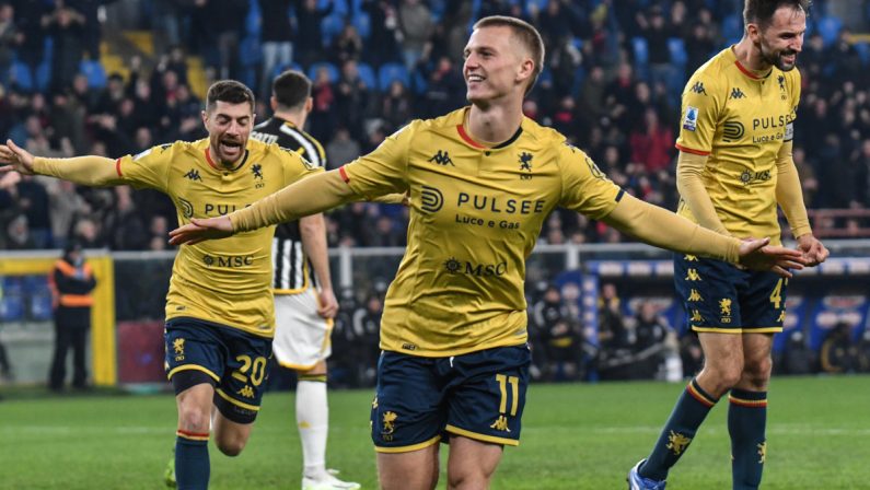 Gudmundsson risponde a Chiesa, il Genoa ferma la Juve