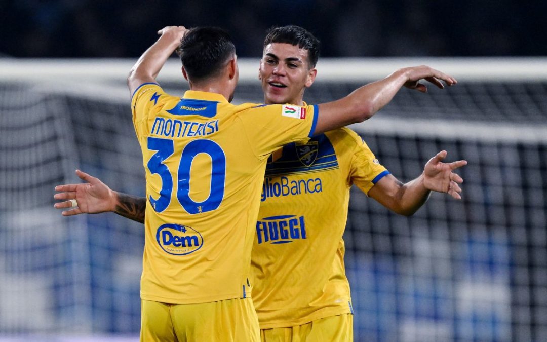Impresa Frosinone: 4-0 al Napoli, è ai quarti di Coppa Italia