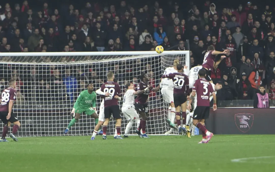 La Salernitana frena il Milan, 2-2 all’Arechi