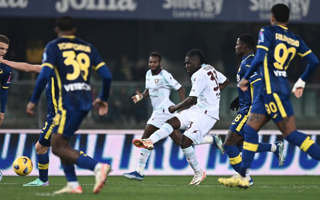 Scontro salvezza alla Salernitana, Verona ko al Bentegodi