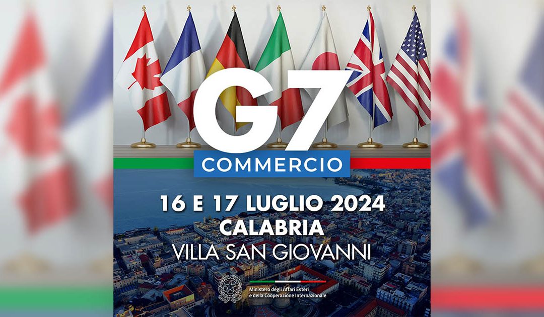 Tajani conferma il G7 del Commercio in Calabria: si terrà il 16 e 17 luglio