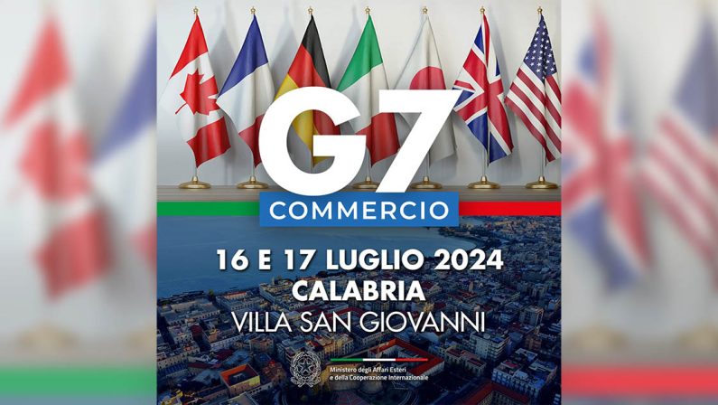 Tajani conferma il G7 del Commercio in Calabria: si terrà il 16 e 17 luglio