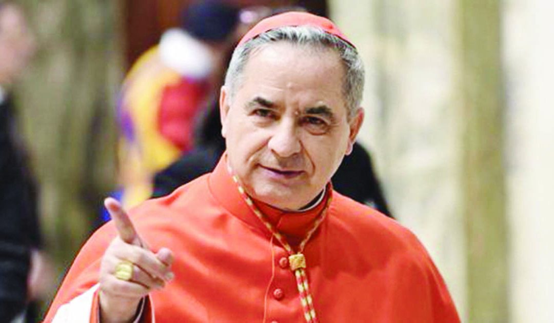 Il cardinale Giovanni Angelo Becciu