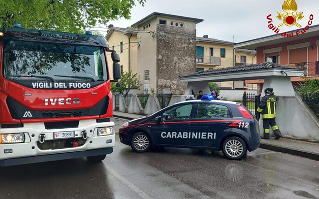 Principio di incendio in un ospedale nel Napoletano