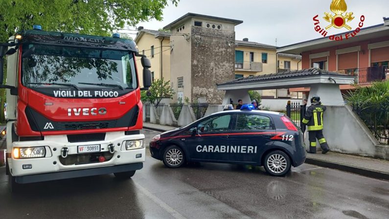 Principio di incendio in un ospedale nel Napoletano