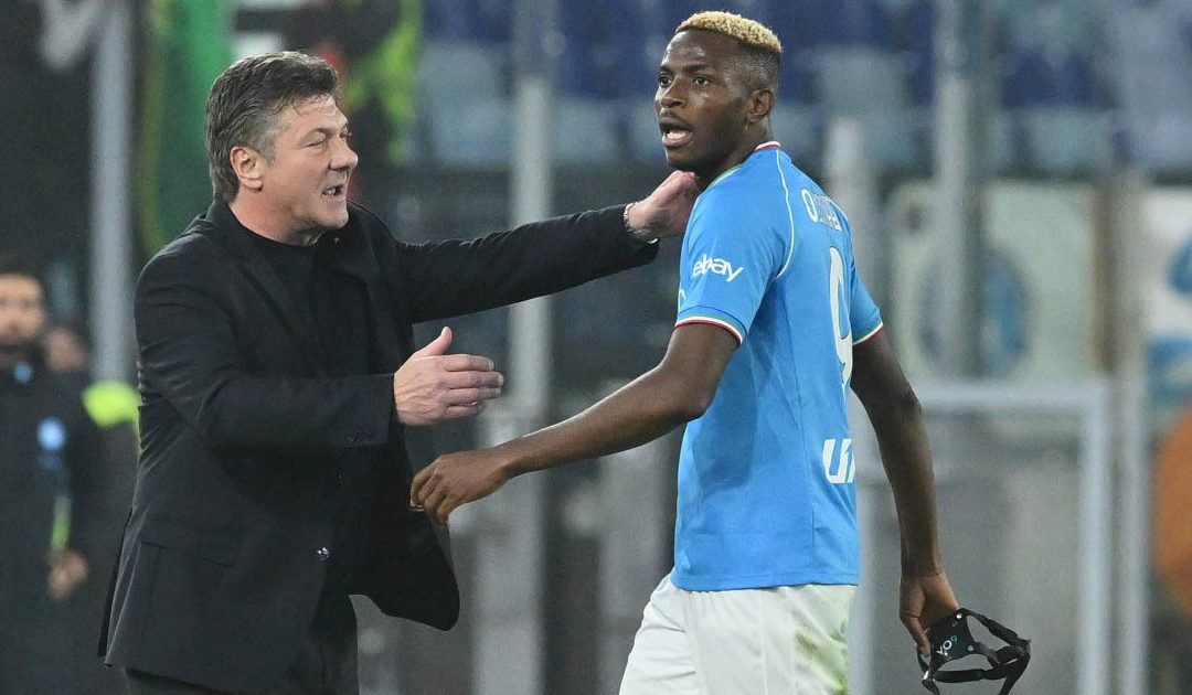 Mazzari e Osimhen