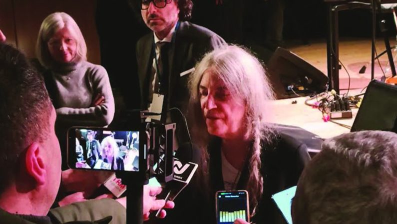 Patti Smith a Matera, "In lacrime davanti ai Sassi"