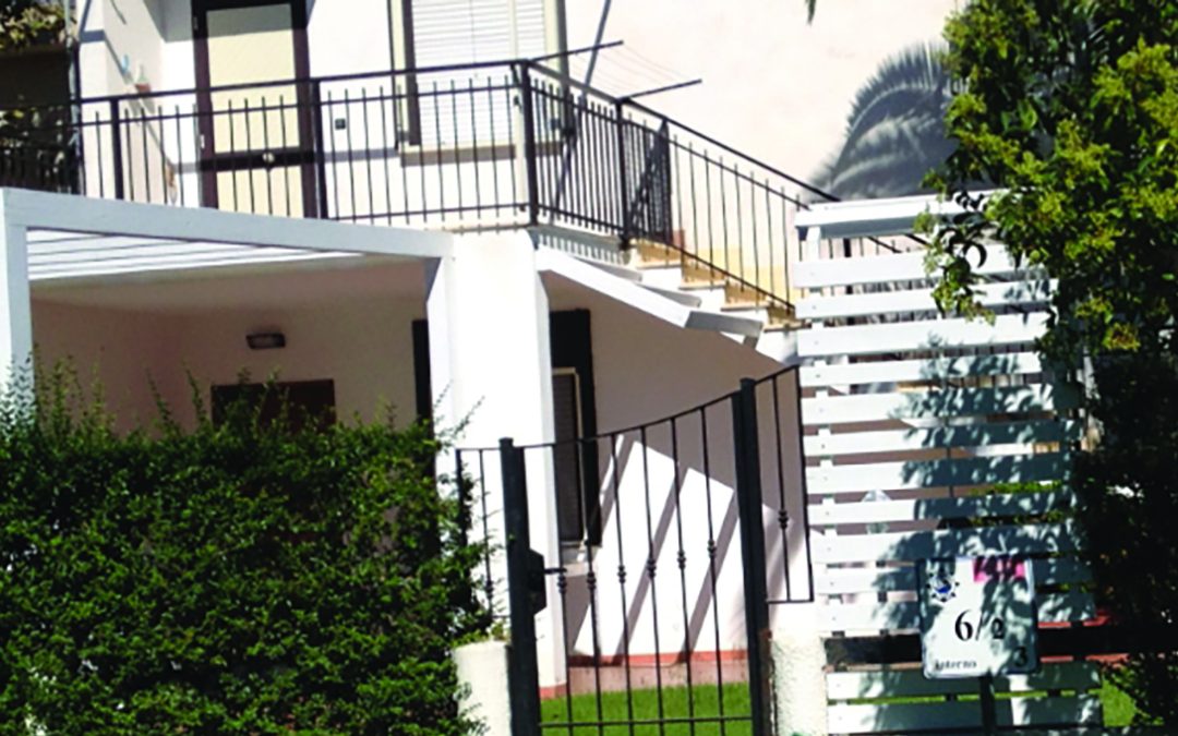 Uno degli appartamenti all’interno del villaggio Costa del Turchese