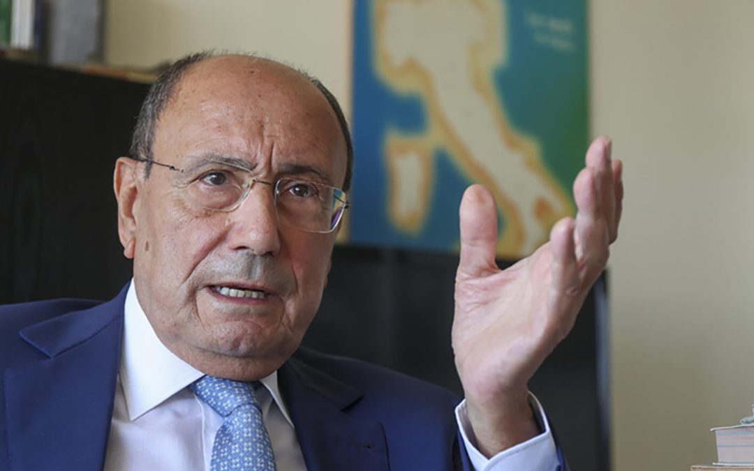 Renato Schifani, presidente della Regione Sicilia