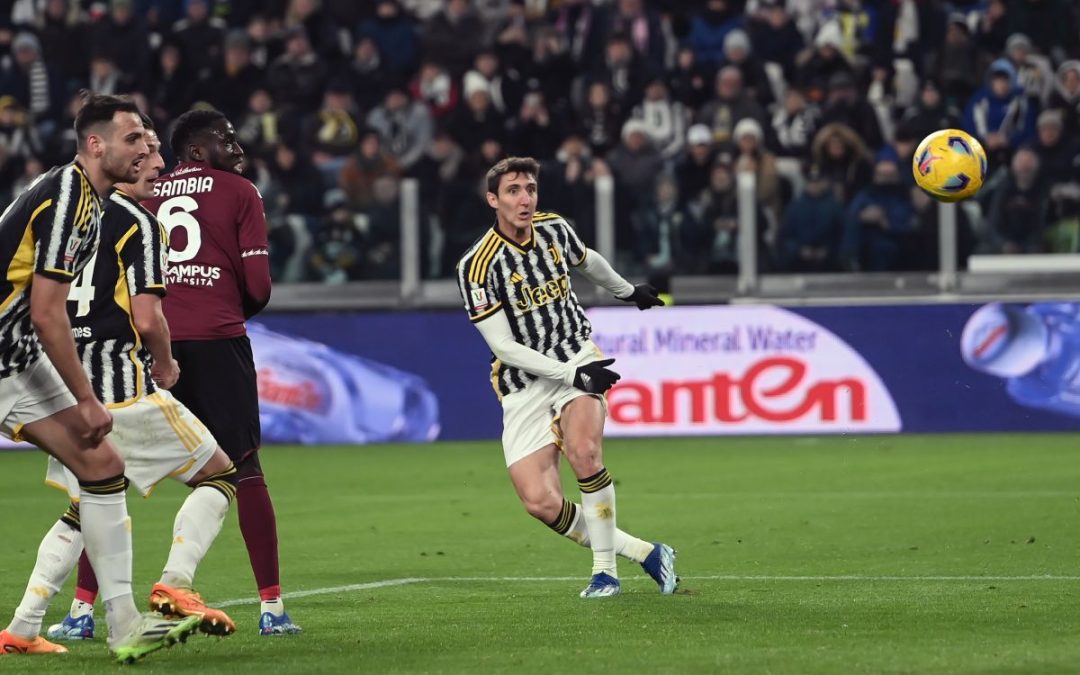 La Juve batte la Salernitana 6-1 e va ai quarti di Coppa Italia