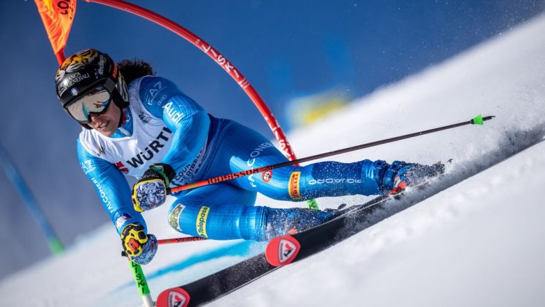 Brignone guida le azzurre nel Gigante di Kranjska Gora