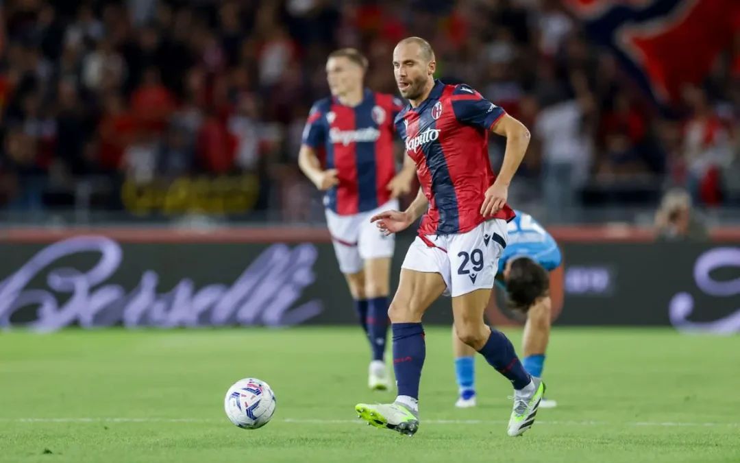 De Silvestri salva in extremis il Bologna, 1-1 con il Genoa
