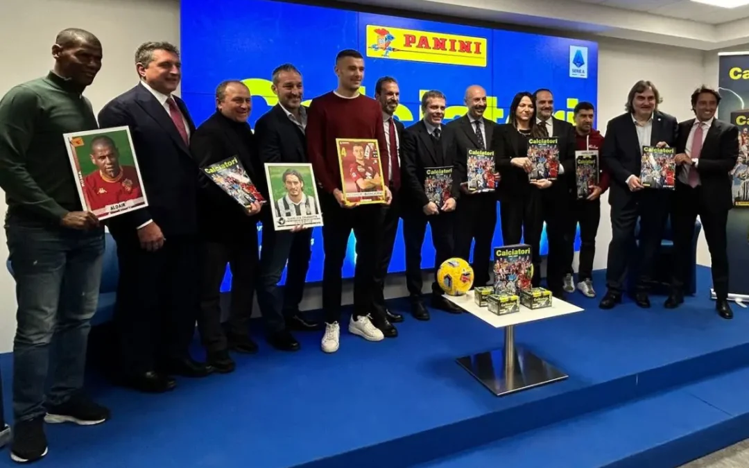 Presentato a Lissone il nuovo album calciatori Panini 2023-24