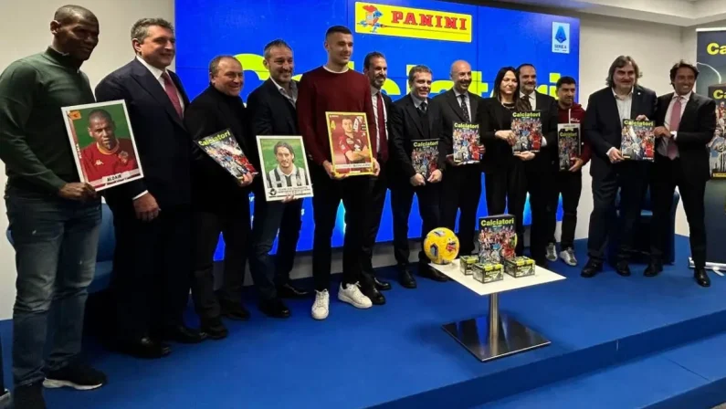Presentato a Lissone il nuovo album calciatori Panini 2023-24