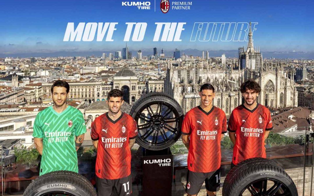 “Move to the future”, Kumho Tire e il Milan insieme
