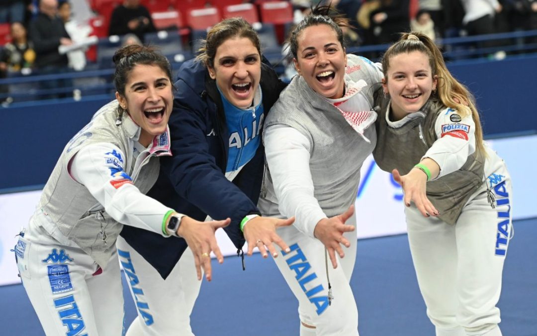 Il Dream Team del fioretto vince a Parigi, uomini ai Giochi