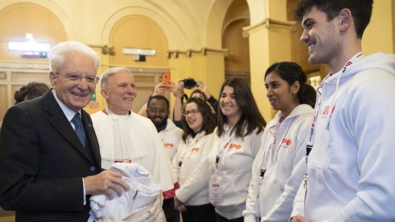 Mattarella “I giovani motivo di speranza per il nostro Paese”