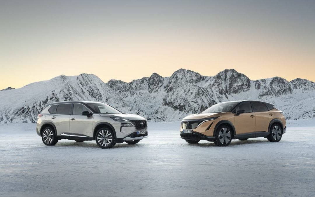 Nissan main partner dell’e-4ORCE Vertical Winter Tour 2024