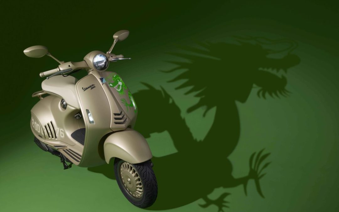 Vespa incarna la potenza del drago