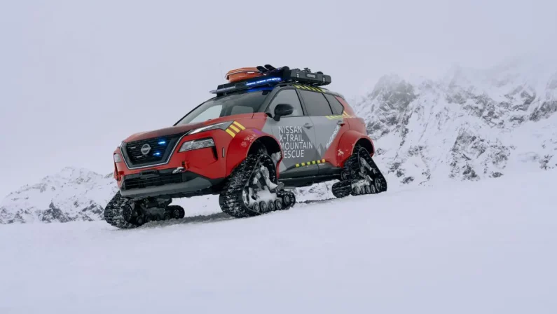 Nissan X-Trail Mountain Rescue, ideale per il soccorso in montagna