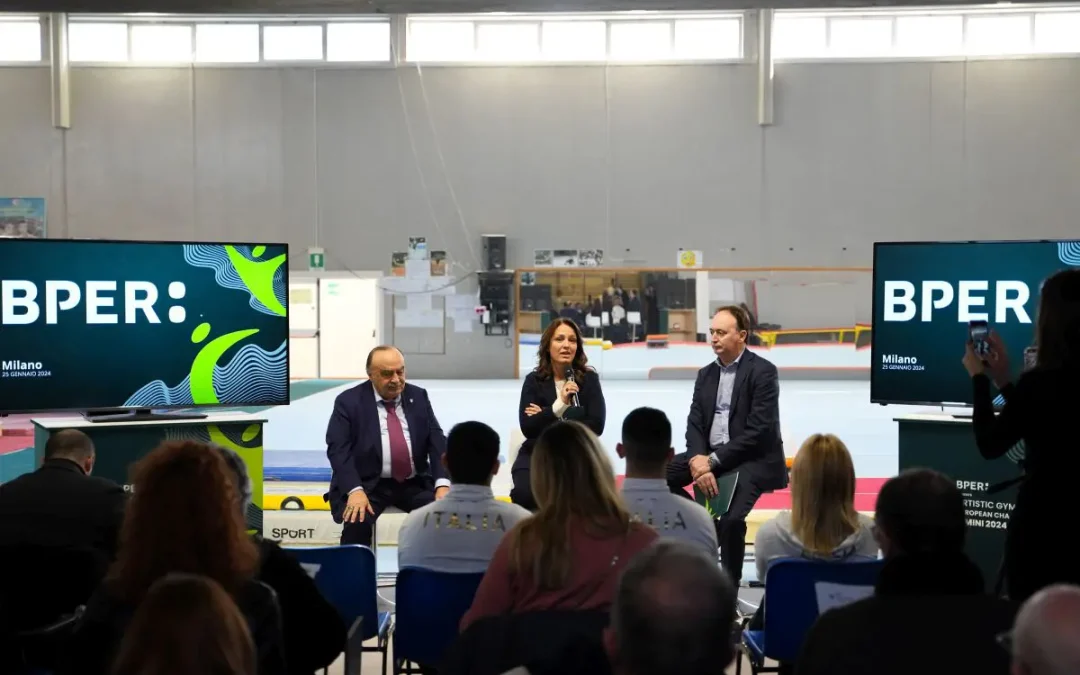 Europei Ginnastica Artistica 2024, BPER Banca presenting sponsor