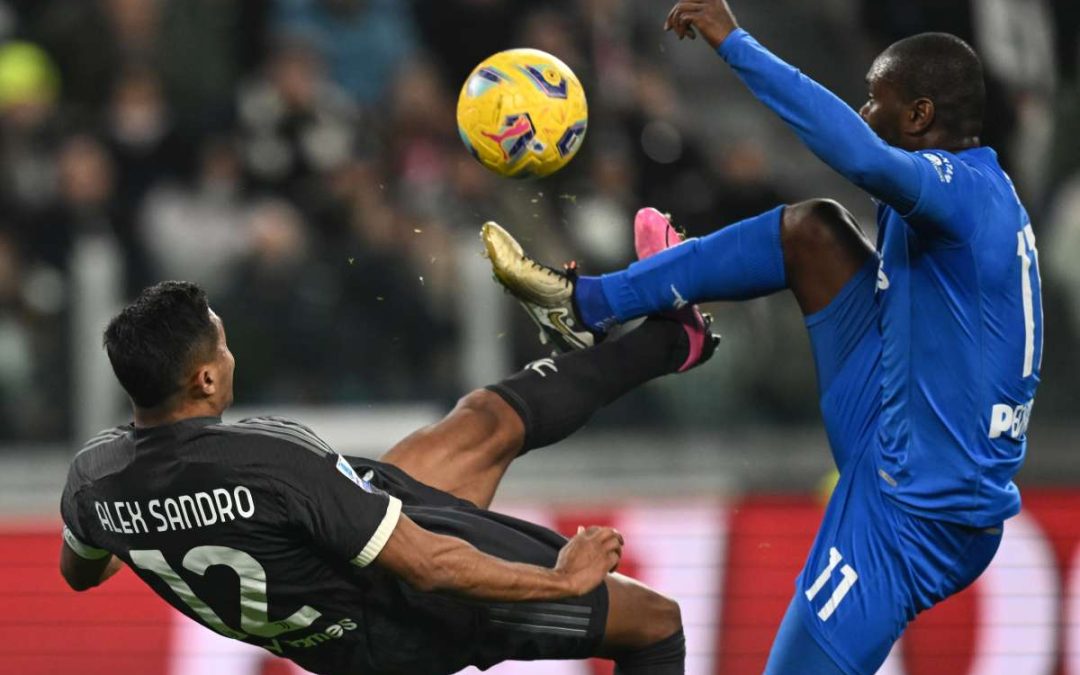 Baldanzi risponde a Vlahovic, 1-1 tra Juventus e Empoli