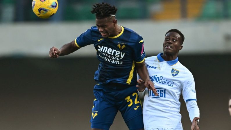 Verona-Frosinone 1-1, a Suslov risponde Kaio Jorge