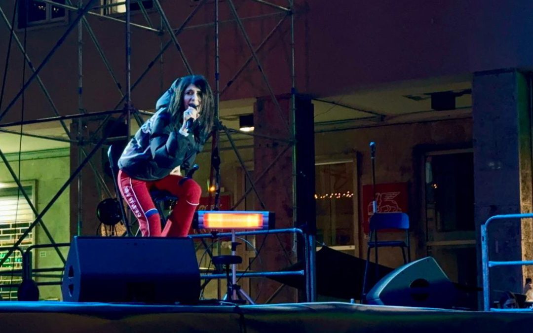 Giorgia a Cosenza sul palco di Piazza dei Bruzi