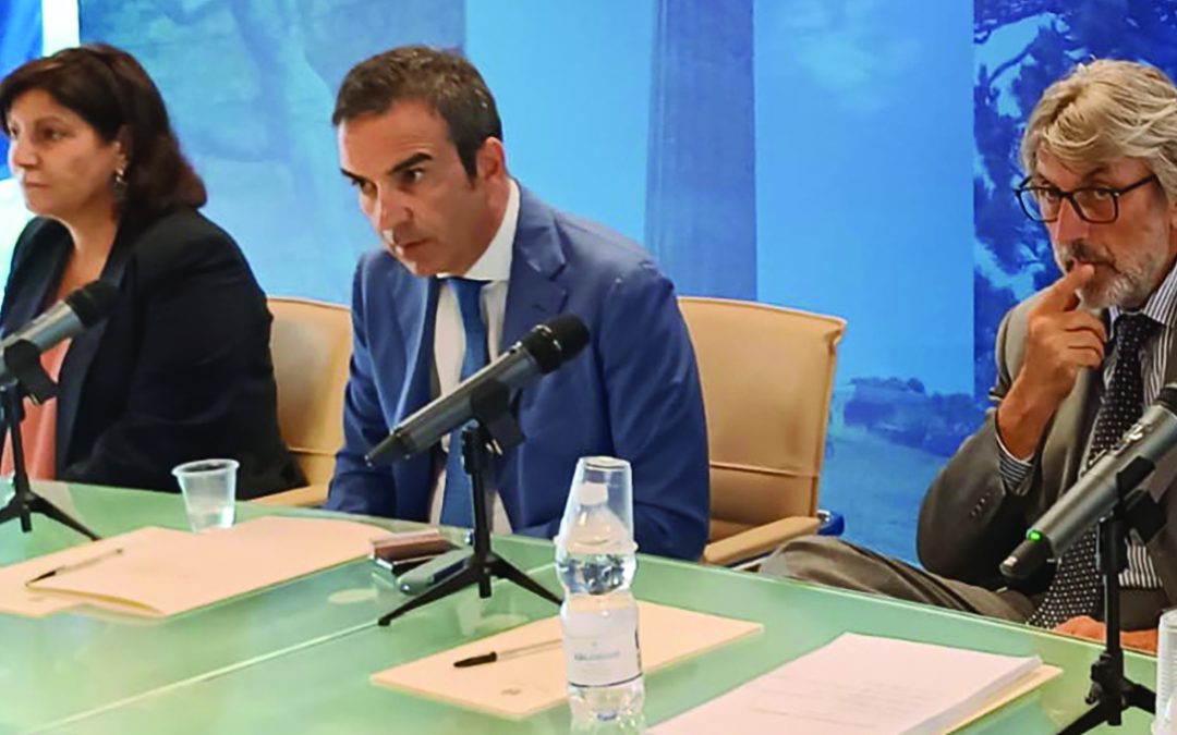 Iole Fantozzi, Roberto Occhiuto e Ernesto Esposito