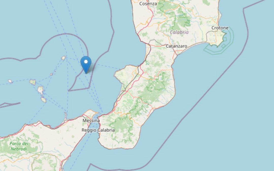 L'epicentro del terremoto