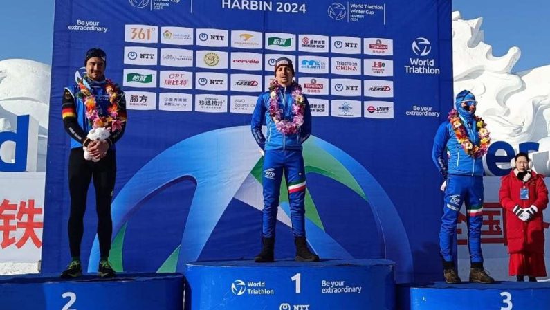 Due medaglie azzurre nel World Triathlon Winter Cup Harbin