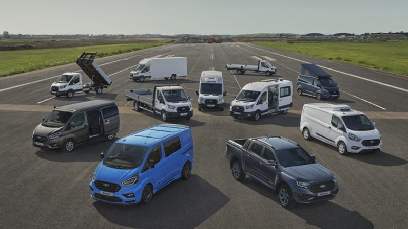 Ford Pro celebra in Italia un 2023 da record per i commerciali