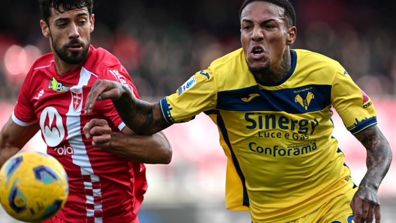Nessun gol e poche emozioni, Monza-Verona finisce 0-0