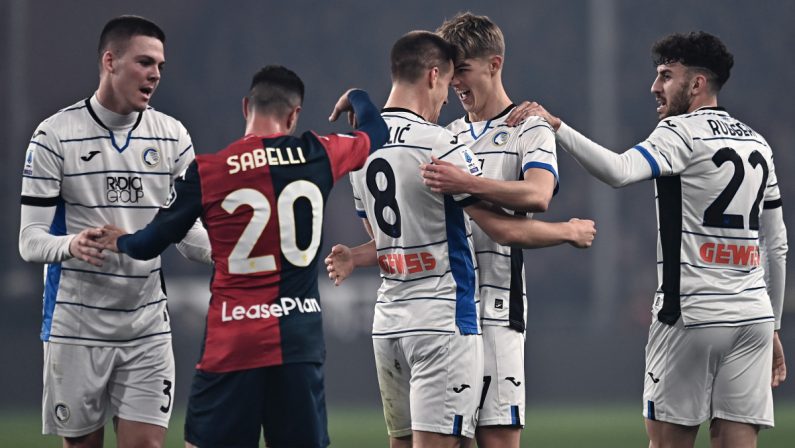 L’Atalanta vince al Ferraris, 4-1 al Genoa