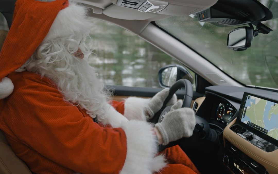 La miglior slitta di Babbo Natale è con tecnologia Nissan e-4orce