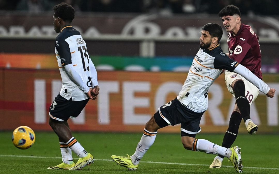 Torna a vincere il Torino, Lecce battuto 2-0