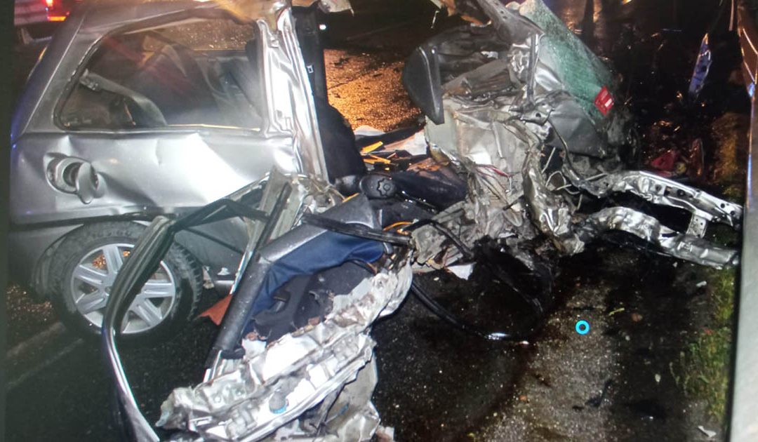 L'auto della vittima