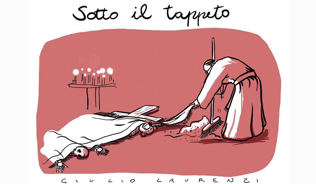 Dio vede, il tribunale provvede e archivia la querela del vescovo Ligorio contro la vignetta di Laurenzi