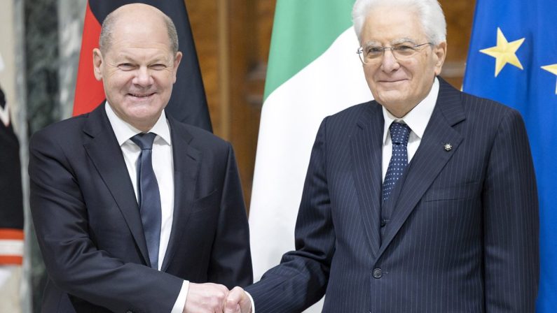 Mattarella incontra Scholz “Tra Italia e Germania rapporti solidi”