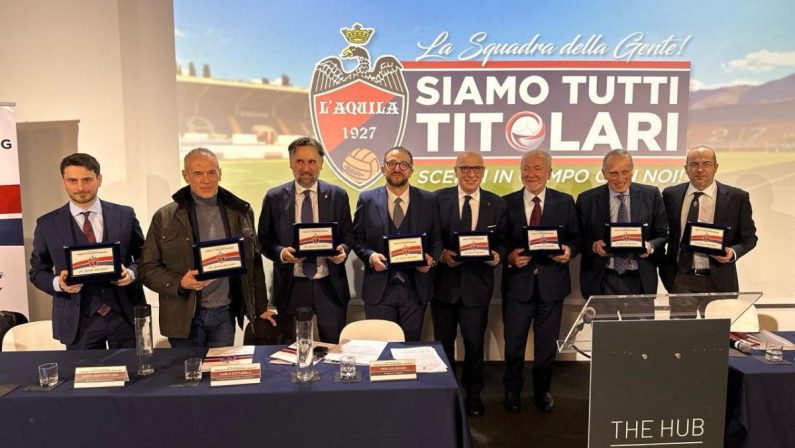 “L’Aquila 1927” lancia la campagna di equity crowdfunding