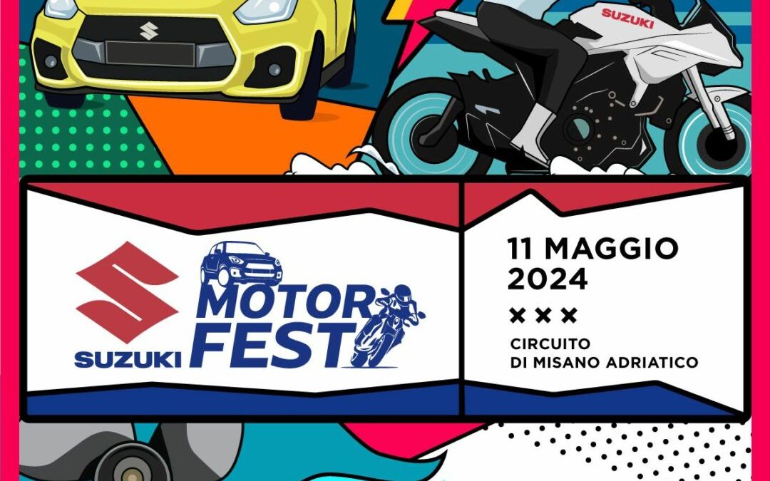 Appuntamento a Misano l’11 maggio per il primo Suzuki Motor Fest