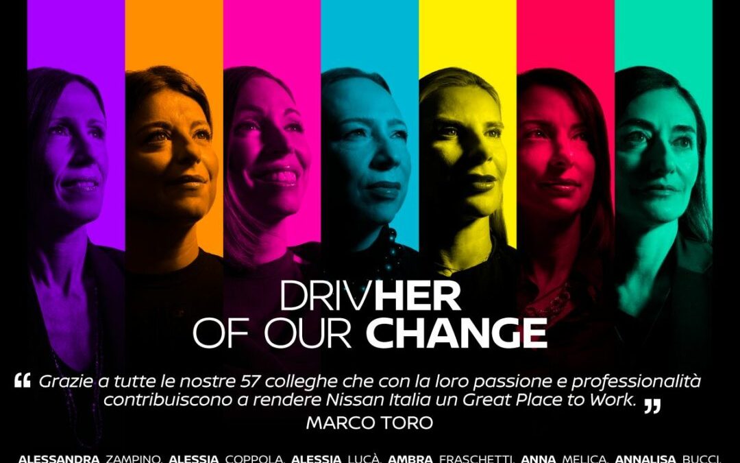 In Nissan Italia raggiunto il 35% di presenza femminile