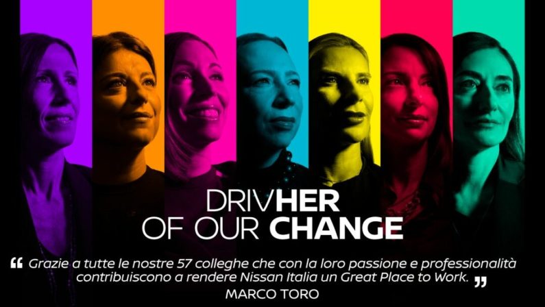 In Nissan Italia raggiunto il 35% di presenza femminile