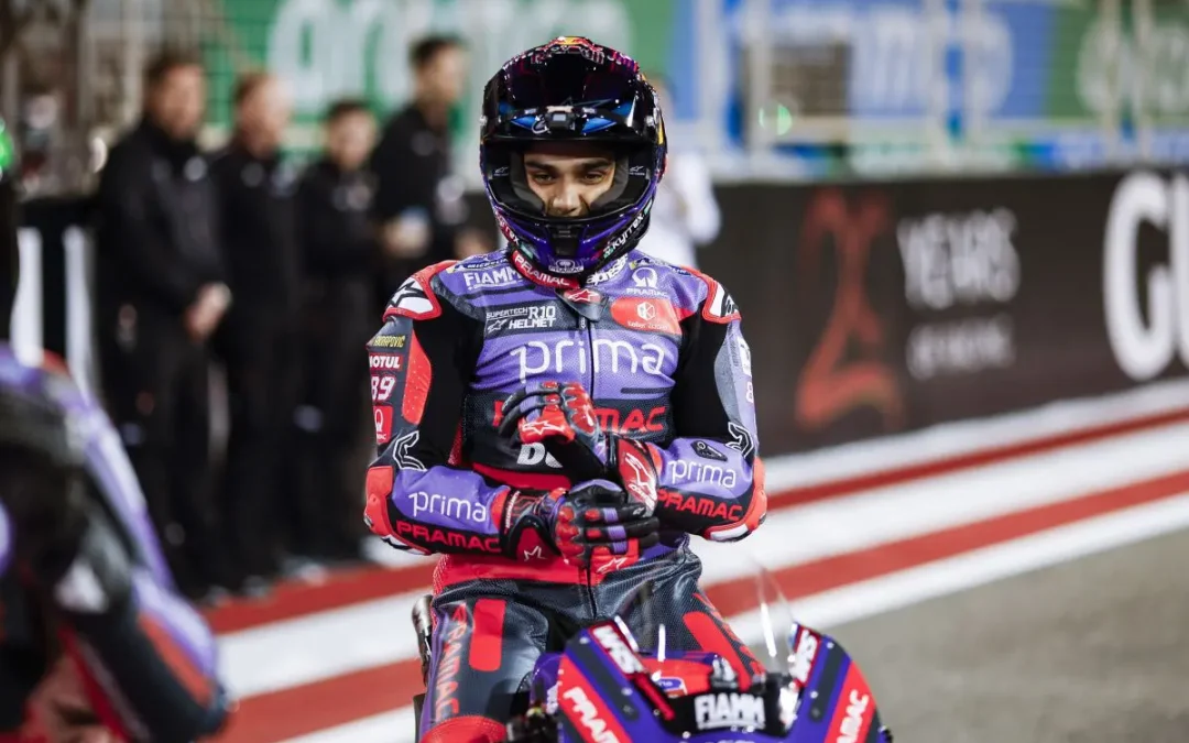 Pioggia in Qatar, Martin il più veloce del venerdì