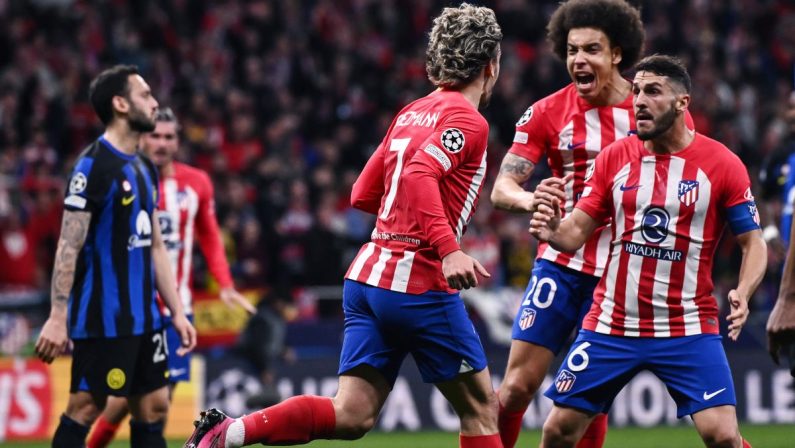 Inter eliminata, Atletico Madrid ai quarti dopo i rigori
