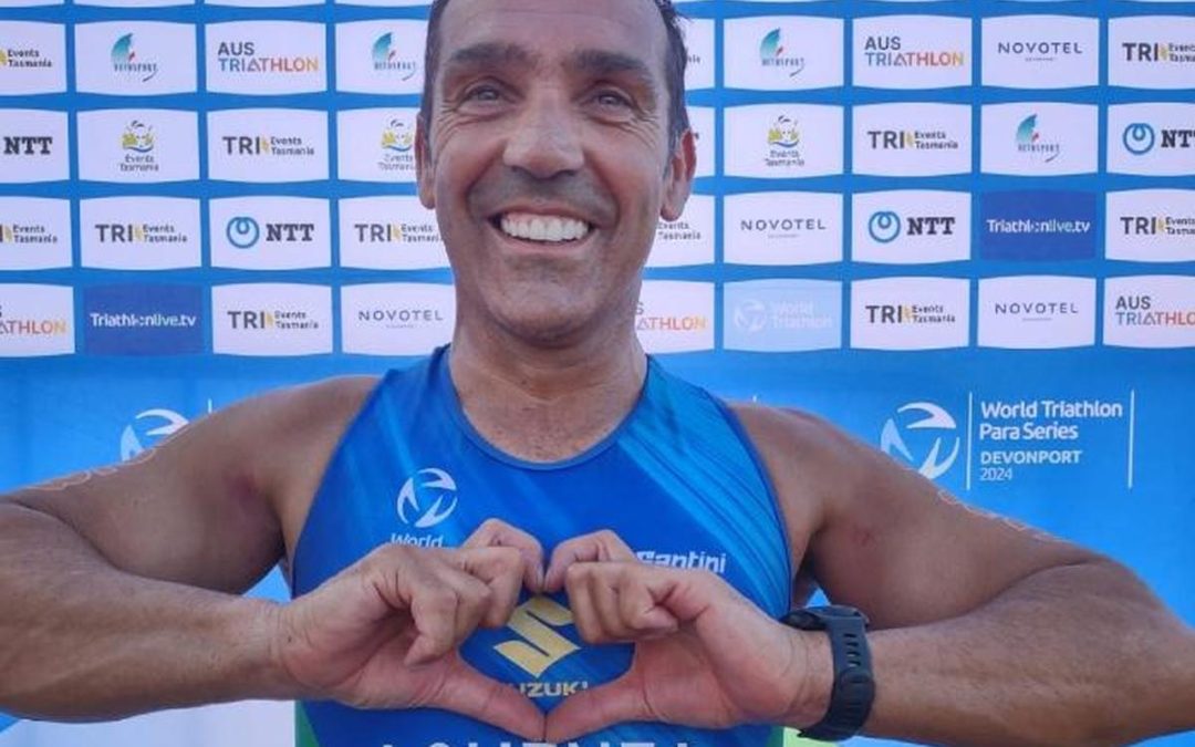 World Triathlon Para Series, Achenza d’oro a Devonport