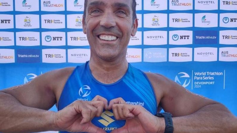 World Triathlon Para Series, Achenza d’oro a Devonport