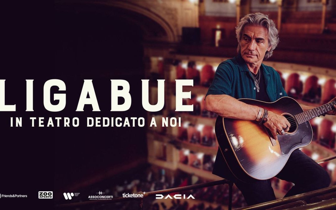 Dacia main partner del tour “Ligabue in teatro – dedicato a noi”
