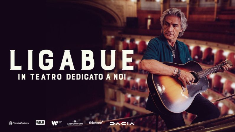 Dacia main partner del tour “Ligabue in teatro – dedicato a noi”