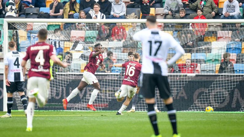 Il Torino vince 2-0 in casa Udinese, decidono Zapata e Vlasic